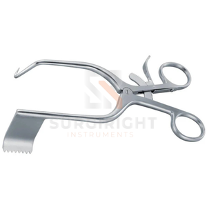 Retractores de Hemilaminectomía Markham Meyerding de Acero Inoxidable, Instrumento para Columna Vertebral, Clase I CE, Modelo SI-OIS-0001 de Blush Surgical - Product Image 3