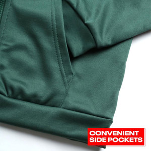 Ensemble de survêtement pour homme de haute qualité, extensible, avec logo personnalisé, vêtements de sport respirants pour la course et l'entraînement - Product Image 2