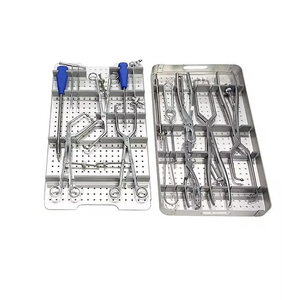 ชุดเครื่องมือผ่าตัดกระดูกและข้อแบบแมนนวลคุณภาพสูงและพรีเมียม สำหรับการผ่าตัดสร้างกระดูกเชิงกรานใหม่ พร้อมแผ่นยึดสำหรับการผ่าตัด สำหรับโรงพยาบาล - Product Image 3