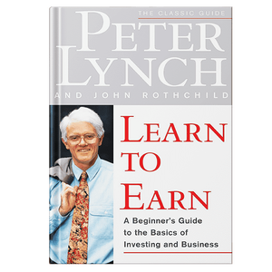 Apprenez à gagner de l'argent avec l'aide de l'auteur Peter Lynch, livre broché personnalisé avec couverture souple - Product Image 1