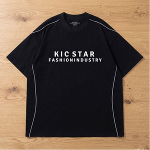 Camiseta Oversize Personalizada para Hombre, 100% Algodón, Tejido Grueso, Hombros Caídos, Costuras en Contraste, Estilo Urbano, Corte Holgado - Product Image 2