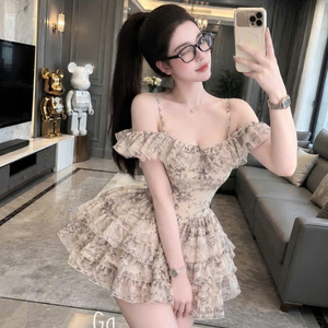 Robes plissées en soie et coton pour femmes, taille naturelle, coupe ajustée, sans bretelles, en mousseline, décontractées, lavables, prix d'usine, personnalisables - Product Image 4