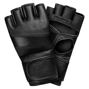 Guantes de Boxeo de Cuero Personalizados Profesionales OEM, Medios Dedos, para Adultos, 8oz 12oz, Diseño Impreso para Artes Marciales Mixtas y Entrenamiento al Aire Libre - Product Image 4
