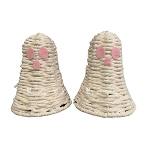 ของตกแต่งรูปผีฮาโลวีนที่เป็นมิตรต่อสิ่งแวดล้อมของตกแต่งแบบแฮนด์เมดสำหรับจัดแสดงในวันหยุดฤดูใบไม้ร่วง - Product Image 3