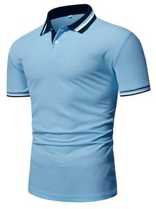 Men's Light Blue <b>Half</b> Sleeve for <b>Shirt</b> Solid Knitted Cotton Breathable Anti-Wrinkle Formal Regular Fit <b>Button</b> Front - Product Image 4