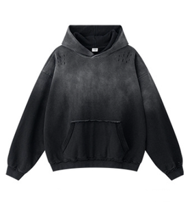 Custom Hoodie Men Premium Cotton Fleece Regular Fit Pullover <b>Sweatshirt</b> Breathable 180g Winter Logo Printing <b>Embroidery</b> OEM - Product Image 5