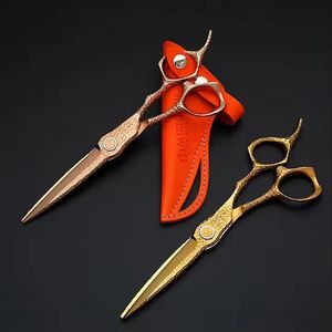 OEM Logo Hair Cutting Scissors Professional Barber <b>Shears</b> Salon Grade Stainless Steel <b>Tools</b> - Product Image 2