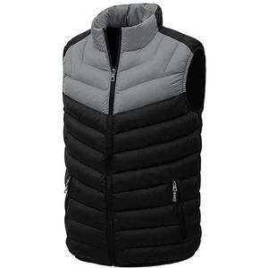 Wholesale Lightweight Breathable Puffer Vest for <b>Men</b> Quilted Winter Sleeveless Jackets <b>Gilet</b> Casual <b>Work</b> Travel Outdoor Wear OEM - Product Image 1