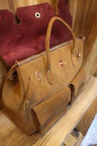 Vintage Brown Suede Leather Travel Duffle <b>Bag</b> Handmade Genuine Leather Weekender <b>Bag</b> <b>Large</b> Carry-On Overnight <b>Bag</b> - Product Image 4