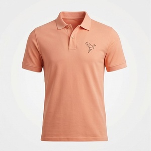 เสื้อโปโลชายคุณภาพสูง ผ้าคอตตอนผสมโพลีเอสเตอร์ สไตล์ลำลอง รับสกรีนโลโก้ เสื้อโปโลชายขายส่ง คุณภาพพรีเมียม ดีไซน์ใหม่ - Product Image 1