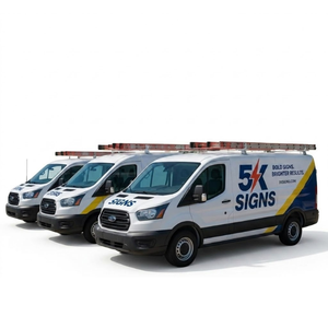 Autocollants graphiques personnalisés pour flotte de véhicules, en PVC polymérique, pour fourgons, camions et remorques - Product Image 6