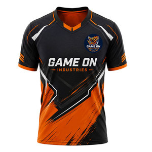 เสื้อฟุตบอลผู้ชายดีไซน์ใหม่ วัสดุโพลีเอสเตอร์ 100% ราคาดีที่สุด ใหม่ล่าสุด ป้องกันรอยยับ ผลิตอย่างดีเยี่ยม - Product Image 4