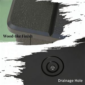 Supporto per Ombrellone da Esterno Nero, Base per Ombrellone da Terrazza, Accessorio per Arredamento da Patio - Product Image 3