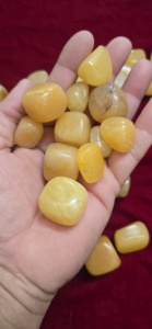 หินอะเวนทูรีนแกะสลักคุณภาพพรีเมี่ยมของ2025อัญมณีสีเหลืองสีส้มสำหรับตกแต่งของขวัญการรักษาฮวงจุ้ย - Product Image 5