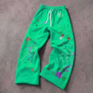 Pantalon de jogging en molleton épais personnalisé, 100% coton, couleur unie, style unique et qualité supérieure - Product Image 4