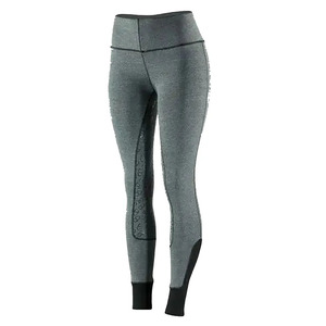 Leggings de Yoga de Cintura Alta y Largo Completo con Paneles de Malla y Diseño Texturizado, Pantalones de Spandex y Nailon, Ajuste Elástico Sin Costuras - Product Image 4