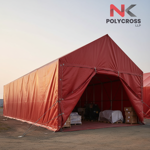 Bâche de protection pour tente, vente en gros directe usine, fournisseur OEM, taille et couleur personnalisées, pour usage extérieur - Product Image 6