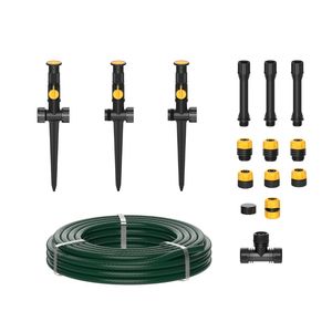 ระบบน้ำหยดสำหรับสวน แบบพลาสติกพร้อมสายยางยาว 15 เมตร ปรับแรงดันได้ 60PSI สำหรับสนามหญ้า 120 ตร.ม. - Product Image 2