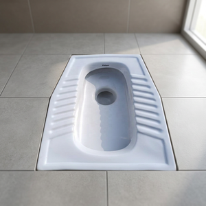 Cheap Price Eastern <b>Pan</b> White <b>Ceramic</b> Orissa Squat <b>Pan</b> Toilet for African and Middle East Markets - Product Image 1