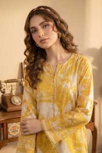 Elegant Printed Lawn Collection for Women Indian and Pakistani Clothing with Soft Cotton 2 Pc Lawn Suit Summer <b>Dress</b> Daily Wear - Product Image 3