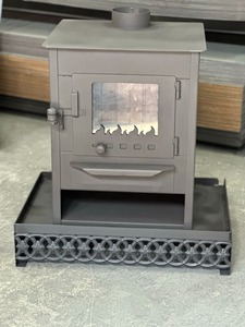 เตาผิงขนาดเล็กสำหรับคาราวาน เตาทำความร้อนขนาดเล็ก เตาเผาไม้ - Product Image 4