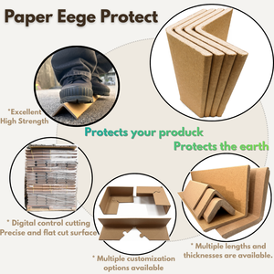 Fournisseur direct d'usine de carton plat écologique pour l'emballage, vente directe d'usine de protection de bord en papier pour l'emballage - Product Image 3