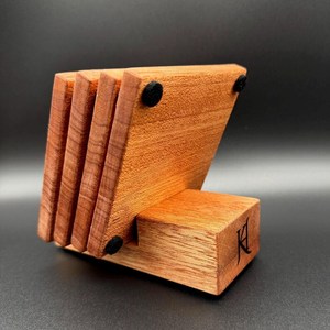 Posavasos de Madera Hechos a Mano (Juego de 4, 6 o 8) - Product Image 3