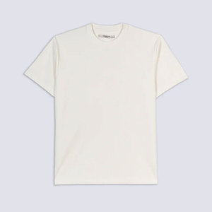 Camiseta de Manga Corta para Hombre, Cuello Redondo, Tejido de Punto Acanalado, 100% Algodón, Transpirable, Ecológica, Informal - Product Image 2