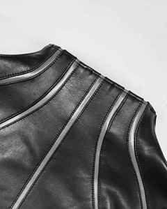 เสื้อแจ็คเก็ตวาร์ซิตี้ผู้ชายแบบลำลองสั่งทำพิเศษ คอตั้ง คุณภาพพรีเมียม มีให้เลือกหลายสี - Product Image 3