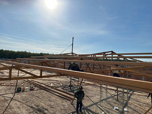 Eratek EC75.75 G550 Treillis de toiture léger, treillis léger, revêtement Duracoat, treillis de toiture léger pour les fermes résidentielles de poulets et de porcs - Product Image 4