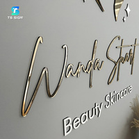 Lettres en acrylique brillant de haute qualité, non éclairées, en relief, pour l'extérieur et l'intérieur, personnalisables, n'importe quel design, pour mur, bâtiment, enseigne extérieure commerciale