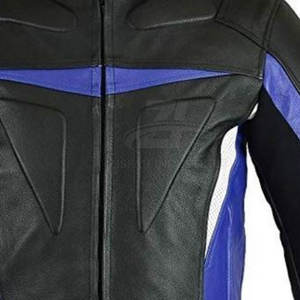 Blouson de motard en cuir slim pour homme avec col montant, nouveau design 2026, blouson d'équitation en cuir de haute qualité - Product Image 6