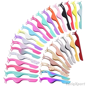 10 unidades/bolsa, rizador de pestañas profesional reutilizable en forma de Y, aplicador de pestañas de acero inoxidable, embalaje con logotipo personalizado, belleza - Product Image 6