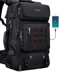 Mochila de Moda con Cierre de Cremallera de Cuero Genuino, Económica, con Diseño Moderno para la Escuela, Viajes y Trabajo - Product Image 1