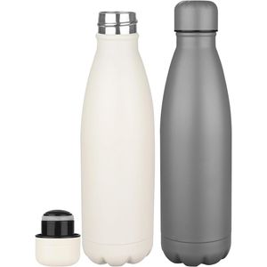 Bouteilles d'eau isothermes en métal de 17 oz, à double paroi sous vide, sans BPA, lot de 1/2/4 pour l'école et le sport - Product Image 1