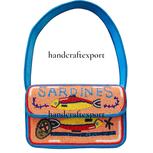 Bolsos de Hombro Hechos a Mano con Cuentas, Estilo Boho, Profesionales, Resistentes, Seguros, Portátiles, Modernos, de Lujo, Ecológicos, Ligeros y de Alta Calidad - Product Image 4