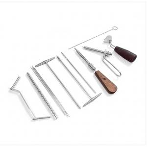 Juego de instrumentos quirúrgicos con tornillos canulados, herramientas de fijación ósea ortopédica, kit de cirugía de trauma de acero inoxidable, estándar estadounidense y europeo. - Product Image 4