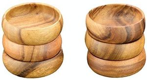 Bol en bois artisanal de haute qualité pour servir des fruits et des salades, durable et poli, pour les hôtels et les restaurants - Product Image 3