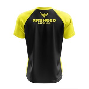 T-shirt respirant léger à col en V pour homme – Mode estivale – T-shirt décontracté à col en V ajusté pour homme – RASHEED MFG CO Wear - Product Image 6