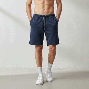 สินค้ามาใหม่ 2026 กางเกงขาสั้นผู้ชายขายดี ผ้าฝ้าย 100% เอวยางยืด แห้งเร็ว ระบายอากาศดี กางเกงขาสั้นผู้ชายแบบสั่งทำ - Product Image 4