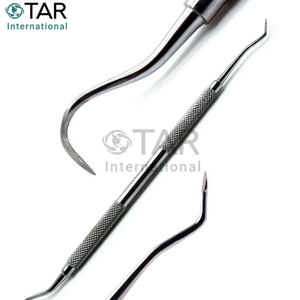 Director de Ligaduras Dentales de Doble Extremo, Herramientas Elásticas para Aplicación de Ortodoncia, Instrumentos Médicos de Ortodoncia de Acero Inoxidable - Product Image 2