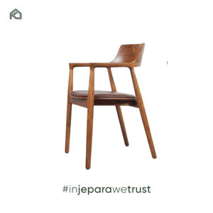 Sillas de Comedor de Estilo Moderno para Restaurante o Cafetería, Muebles Creativos de Madera Maciza de Teca Sungkai y Caoba, Sillones para Sala de Estar o Exteriores - Product Image 1