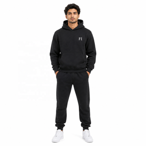 OEM Custom Unisex Boxy Hooded Sweatshirts Best Quality Hoodies Breathable Heavyweight <b>Tracksuit</b> Fitness Wear Plus Size Supplier - Product Image 1