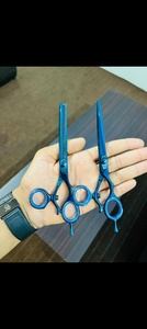 Ciseaux de coiffure personnalisables avec logo, finition satinée, ciseaux de coupe de cheveux, ciseaux de barbier, nouvelle arrivée, ciseaux de barbier très demandés - Product Image 2