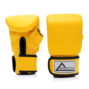 Customizable MMA Boxing Gloves <b>Hook</b> Loop Closure UV Protection Lightweight Unisex Martial Arts Wear Genuine Leather Cowhide - Product Image 5