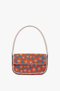 Sac à bandoulière bohème perlé à motif géométrique, sac messager fait main pour femme, idéal pour les soirées et les voyages - Product Image 6