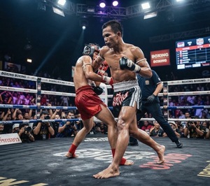 กางเกงชกมวย MMA ทนทาน ผลิตจากไนลอน 100% สำหรับการฝึกซ้อมประจำวัน - Product Image 5