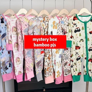 RTS幼儿睡衣神秘竹盒装婴儿衣服柔软睡衣婴儿睡衣神秘盒装人物印花婴儿睡衣 - Product Image 2