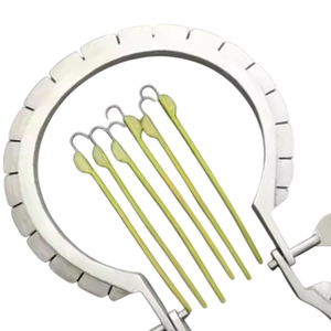 Anneau rétracteur chirurgical Lone Star de haute qualité avec 10 crochets, ensemble d'instruments chirurgicaux réutilisables en acier inoxydable pour gynécologie - Product Image 4