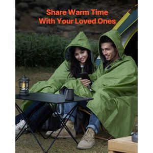 Grande Coperta da Campeggio Calda, Impermeabile, Antivento e Ignifuga in Pile di Poliestere, Coperta Indossabile da Stadio, Ottima per Attività all'Aperto - Product Image 5